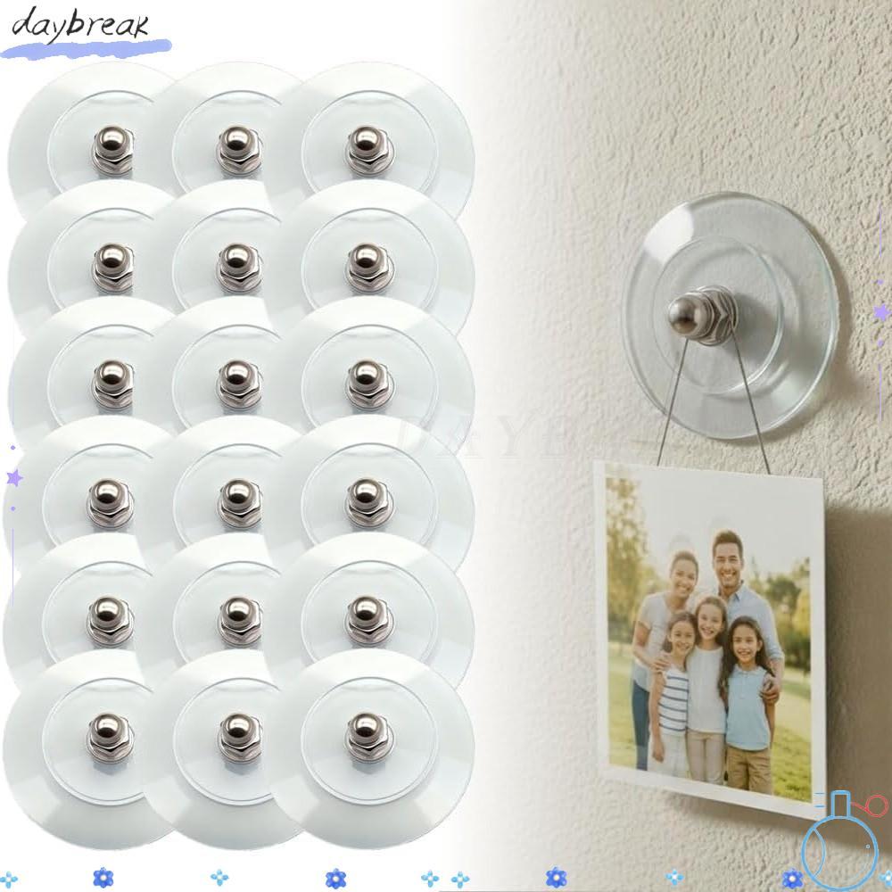 Móc chân không DAYBREAK, Móc cốc hút PVC có thể tái sử dụng, Móc dính không cần khoan tại nhà