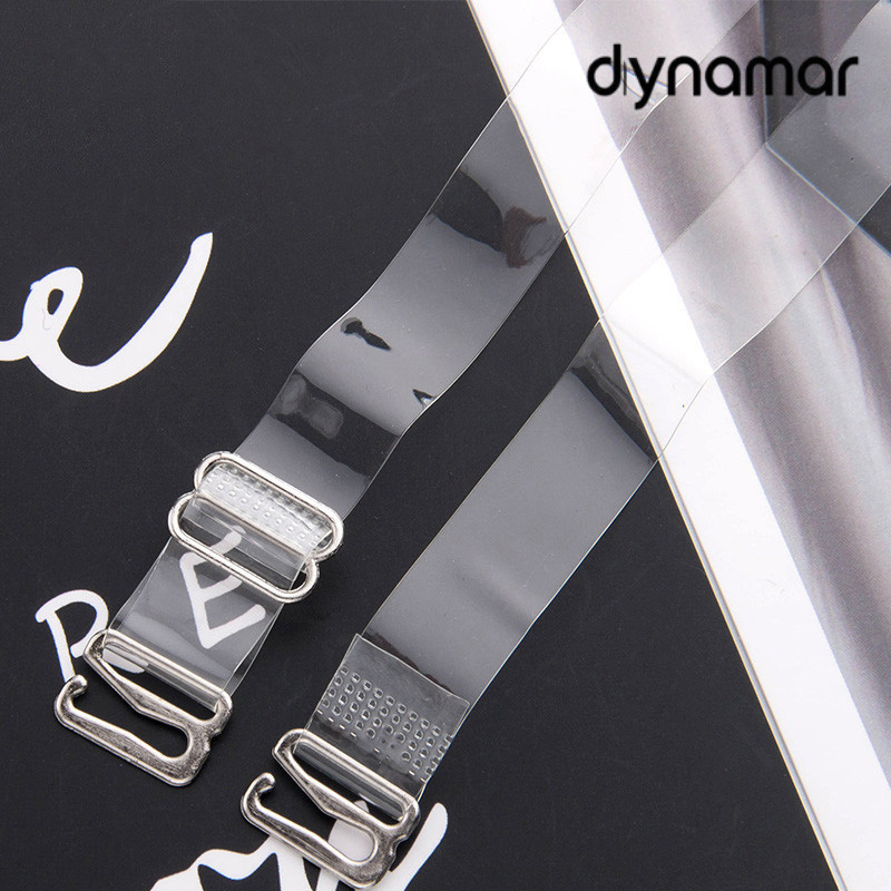 【dynamar】Hàng Có Sẵn-Đồ lót có dây đeo trong suốt co giãn cao, chất liệu TPU, mờ, có thể điều chỉnh.