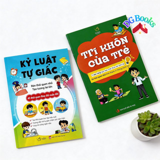 Sách - Combo 2 cuốn sách Kỷ Luật Tự Giác + Trí Khôn Của Trẻ
