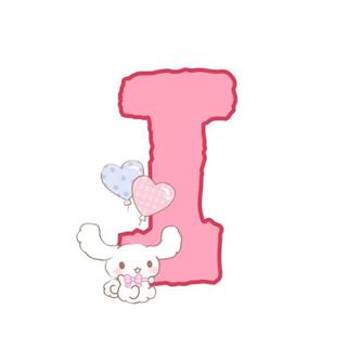 2 Sanrio Móc Khóa Cinnamoroll Chữ Cái  Dễ Thương Mica 2 Mặt Thiết Kế Độc Đáo chất liệu nhựa ica