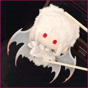 YT4 Tình Yêu Và deepspace Sylus Plushie Trò Chơi Otome Dễ Thương Merch Cánh Bạc Demon Dragon Sang Trọng Túi Charm