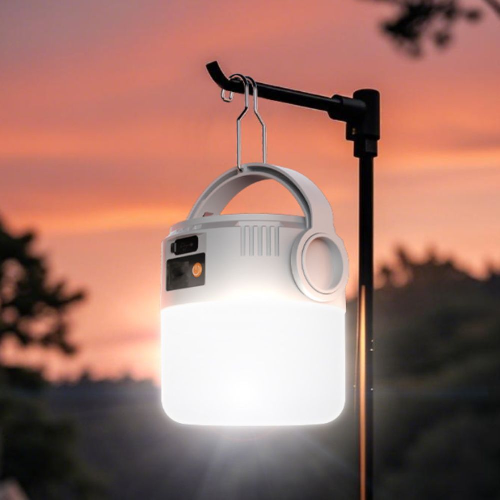 Đèn LED Sạc Năng Lượng Mặt Trời & USB Chính Hãng–Đèn Siêu Sáng Cầm Tay Chống Nước Dùng Khi Mất Điện