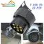Ổ Cắm Adapter Đen Camper Caravan Chuyển Đổi Điện Towbar 12V DC 1 Chiếc