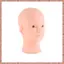 Đầu tập luyện mở rộng lông mi làm đẹp dành cho thẩm mỹ trang điểm Đầu Mannequin silicon mềm có lỗ gắn (R F C V)