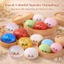 4 Cái Lấp Lánh Bánh Bao Squishy – Đồ Chơi Fidget Phục Hồi Chậm Mềm Có Lấp Lánh Cho Trẻ Em & Người Lớn, Quà Tặng Sinh Nhật