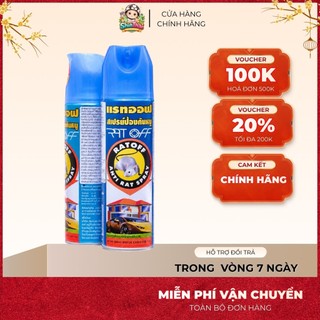 Chai Xịt Đuổi Chuột Rat Off Anti Rat Spray Thái Lan 200ml