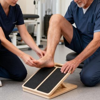 Xây dựng bằng gỗ nguyên khối Cáng bắp chân có thể điều chỉnh bề mặt chống trượt Bảng nghiêng có thể điều chỉnh Đế chống trượt cho người chạy bộ, vận động viên, phòng tập thể dục tại nhà