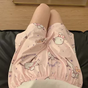 Pacha Chó Pyjama Quần Nữ Mùa Hè Mỏng Quần Short Shin-Chan Học Sinh Ngọt Ngào Dễ Thương Nhật Bản Hoạt Hình Nhà Quần Đi Bộ Quần Cong