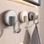 Móc ABS treo tường hút chân không chịu lực mạnh, không cần khoan đa năng
