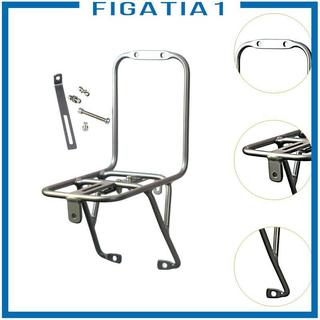 Giá đỡ hành lý phía trước bằng hợp kim nhôm chắc chắn, phù hợp với xe đạp phanh chữ V, tiện lợi cho chuyến đi