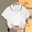 Áo Sơ Mi Polo Trẻ Em In Hoa Cúc Tay Ngắn Thường Ngày Hàng Ngày Mặc Thường Ngày Bé Gái