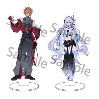 Genshin Impact Tartaglia Desktop Ornaments Skirk acrylic standee Boys educational toys Creative
