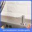 Hộp đựng xà phòng cho bồn rửa nhà bếp Bàn chải bằng thép không gỉ Máy bơm kem dưỡng da tay tích hợp màu đen đóng chai