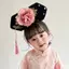 MAKY Mũ đội đầu công chúa cổ điển dành cho Hanfu, màu sắc truyền thống, phụ kiện tóc hoàng gia nữ hoàng