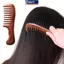 MAKY Gỗ Đàn Hương Tự Nhiên Lược Chải Tóc Bằng Gỗ Chống Tĩnh Điện Máy Mát Xa Răng Rộng Dài Detangle Gỗ Đàn Hương Lược Chăm Sóc Tóc Quà Tặng Hộ Gia Đình VN