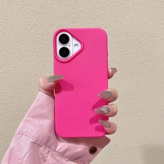 Ốp Điện Thoại Mềm TPU Hạt Vải Lanh Màu Trơn Cho iPhone 17 16 15 14 13 12 11 Pro Max 14 15 Plus Vỏ Chống Sốc
