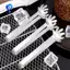 Kẹp Mini Hình Tay Kẹp Thực Phẩm Trẻ Em Kẹp Để Giữ Thực Phẩm Đường Khối Kẹp Dụng Cụ Thanh Nhà Bếp