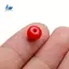 Hạt phẳng acrylic nhiều màu sắc cho đồ trang sức DIY - Size 4.5x8mm, khẩu độ 2mm
