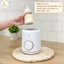 Máy lắc bình sữa và giữ ấm sữa thông minh MB-079 Moazbebe - Trắng - 10W