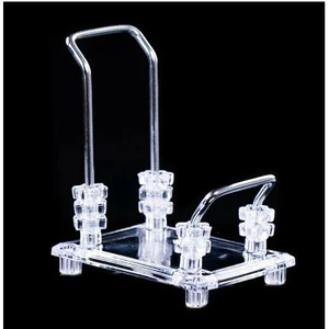 Giá Thấp Spike Trong Suốt Chân Đế Kim Loại Đạo Cụ Giá Trưng Bày Giày Xoay Giày Loại Giá Trưng Bày Nam Nữ Trưng Bày Giày Trẻ Em Giày Cửa Hàng Kệ