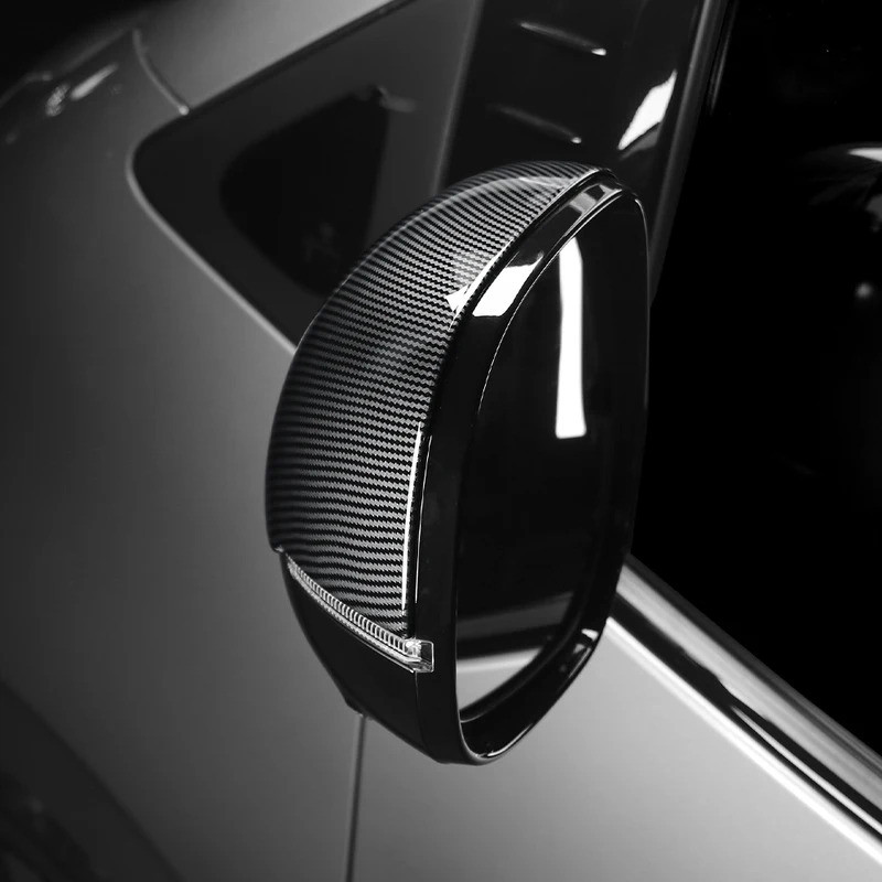 Phụ Kiện Ngoại Thất Sợi Carbon Gương Chiếu Hậu Ô Tô Trang Trí Bao Viền Cho Xe Hyundai Staria 2021-2026 Phụ Kiện