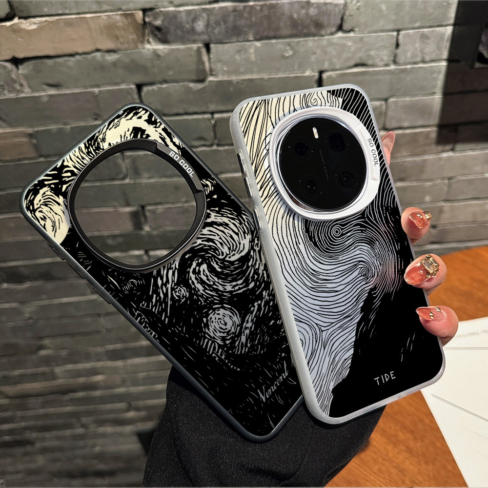 Ốp điện thoại cứng Micro Matte “Bầu trời đầy sao ” cho Honor Magic 8/7/6 Pro GT/RT X60 Pro/Honor 400/Honor 300/X9D/X9C chống sốc