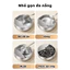 Khay Gác Muôi Vá Inox 304 Giá Đỡ Đũa Thìa Nhà Bếp Chống Dính Dầu Giữ Mặt Bếp Sạch Sẽ