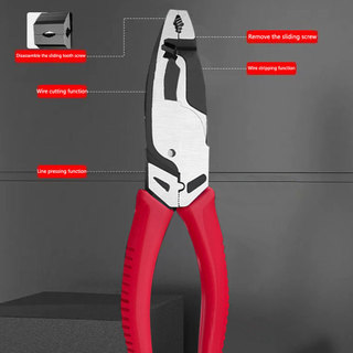 Kìm 9 inch cao cấp cắt thép cáp và tuốt dây điện Cắt đứt mọi loại thép،Tuốt dây điện،Cắt cáp nhanh