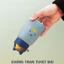 Bình nước giữ nhiệt 360ml nắp thú dễ thương lõi thủy tinh bọc nhựa cách nhiệt ( giao ngẫu nhiên )