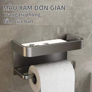 Hộp Giấy Vệ Sinh Bằng Thép Không Gỉ 304, Gắn Tường, Hộp Giấy Rút, Không Cần Khoan, Chống ẩm, Bền, Lưu Trữ đa Năng