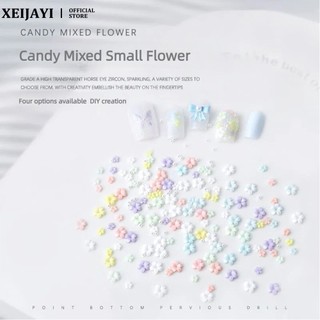 100 Chiếc Móng Tay Nghệ Thuật Hỗn Hợp Hoa Trang Sức Hoa Nhỏ Ngọc Trai Thép Hạt Macaron Màu Kẹo Nhựa Trang Trí Móng Tay Dụng Cụ Làm Móng Tay Cho Tiệm Móng Tay