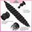 MYPANDA Móc Tóc Deep Wavy Twist BoHo - Chất Liệu Tổng Hợp Cho Tóc Xoăn Và Bím Tóc Chống Nhiệt