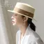 Nhíp Flat Top Hat thời trang Nhật Bản cho nữ, phù hợp đi biển