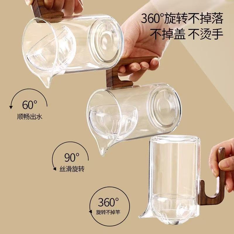 Tống trà bằng thủy tinh, Dụng cụ pha trà phổ nhĩ quýt (Có thể dùng đun trên bếp)