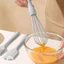 Bộ dụng cụ làm bánh bằng silicon 3 món: Que đánh trứng, thìa vét bánh, cọ phết dầu.