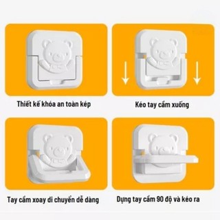 ổ điện cao cấp giữ an toàn cho bé [Màu sắc đẹp, có quai tháo ra dễ dàng]