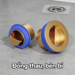 Lõi thoát nước sàn bằng đồng nguyên chất Chống mùi Chống chặn cống thoát nước Bẫy phòng tắm Vỏ thoát nước nhà bếp