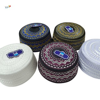 Mũ thêu nam - Viền tròn phẳng phong cách truyền thống