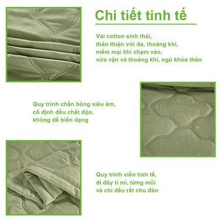Chăn Làm Mát Mùa Hè Cotton Có Thể Giặt Mềm Nhẹ Thoáng Khí Phòng Ngủ Điều Hòa Không Khí Chăn