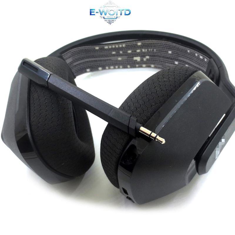 E-WOITD 3.5mm Mic Tai nghe trò chơi thay thế Micrô cho Logitech G733 Tai nghe Lightspeed Mic có bộ lọc giọng nói E-WOITD