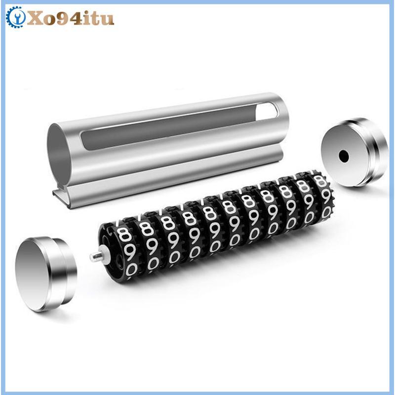 XOITU Xe Kim Loại Tạm Thời Thẻ Đỗ Xe Xoay Biển Số Điện Thoại Nhôm Stiers Park Dừng Trong Kiểu Xe Ô Tô Phụ Kiện Ô Tô VN