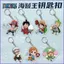 SQ11 ONE PIECE Anime Móc Khóa Túi Acrylic Pandant Móc Khóa Luffy Zoro Jinbe Thời Trang Móc Chìa Khóa Bộ Sưu Tập Quà Tặng