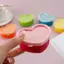 TRTR 5 Chiếc Mini Hoa / Trái Tim / Hình Vuông Hộp Cơm Trưa Nhựa Gia Vị Chai Sốt Cà Chua Salad Trang Điểm Gia Vị Hộp Đựng Thực Phẩm Di Động VN