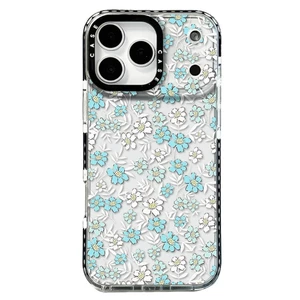 Nghệ Sĩ Hoa Mềm Mại Ốp Lưng Điện Thoại iPhone 16 15 14 Plus 13 12 11 17 Pro Max 17 Vỏ Khí Chống Sốc Bảo Vệ Vỏ