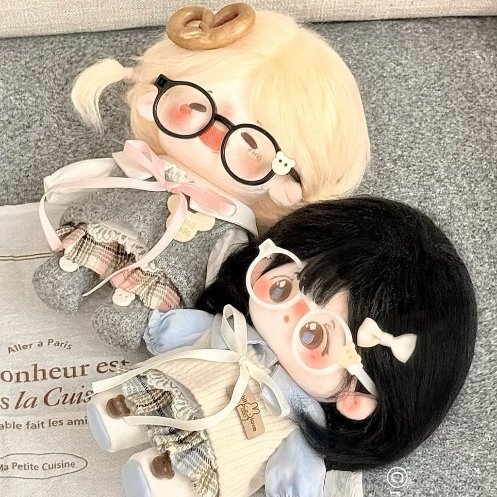 Quần áo búp bê 20cm cotton cao cấp, phong cách học sinh dễ thương