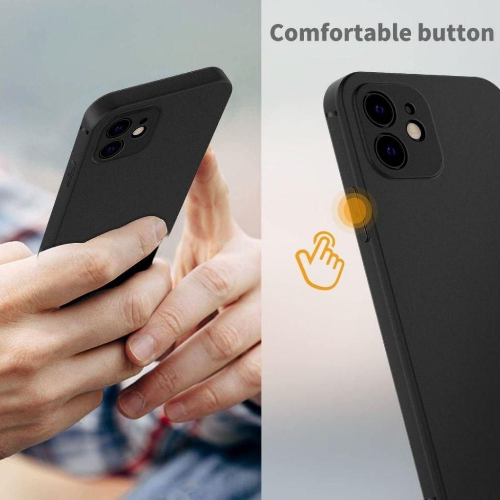 Ốp Lưng TPU Trơn Chống Sốc Bảo Vệ Camera Dành Cho iPhone /X/XS/XR/11/12/13/14/15/16/Pro/Max - ảnh 6