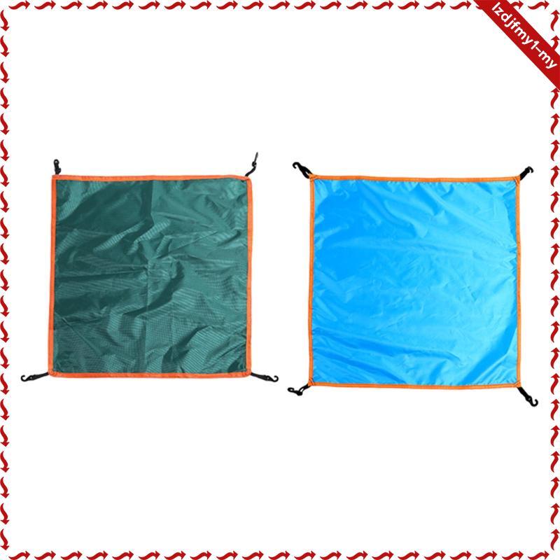 Leipupa Rainfly Lều Bạt Chống Mưa Phù Hợp Với 3-4 Người Lều Tức Thì 33 "X 33" Lều Top Cover Mưa Bay Cho Du Lịch Cắm Trại Đi Bộ Đường Dài Ngoài Trời
