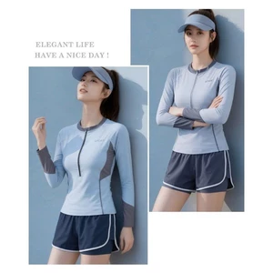 Bộ Bơi Nữ Chuyên Dụng Yuke 7402 - Thiết Kế Khóa Kéo Tiện Lợi, Chất Liệu Cao Cấp Nhanh Khô