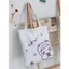 Túi vải Canvas dung tích lớn thông thường dành cho sinh viên
