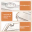 Linh hồn| Dụng cụ sắp xếp tủ lạnh có tay cầm Dụng cụ sắp xếp ngăn kéo tủ lạnh Hộp lưu trữ tủ lạnh có tay cầm – Dụng cụ sắp xếp kéo ra dễ dàng Hẹn giờ tách ướt khô cho nhà bếp